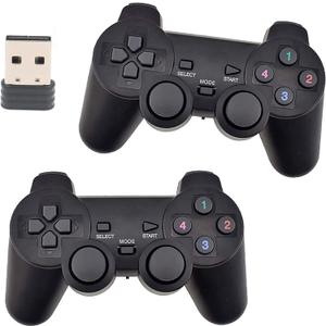 C-Zone 2.4GHz USB Twins Wireless game Controller Gamepad Joystick With WIN98/2000/X/2003VISTA/WIN7 SYSTEM TV Box