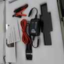 POWOXI 30W Solar Battery Charger: 12V Solar Car Battery Trickle Maintainer - with MPPT Controller Parameter Adjustable - for RV Boat Marine Motorcycle Trailer Truck Tractor - Solar Panel Kit