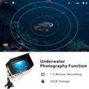 Underwater Camera Fish Finder: 108oP HD Waterproof for Ice/Lake/Sea Fishing| Portable Depth Finders for Boats & Kayaks|Display for Murky Water Conditions
