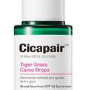 Dr.Jart+ Cicapair Tiger Grass Camo Drops Tinted Face Serum SPF 35 with Centella Asiatica | cc cream | Korean Skin Care, 1.01 Fl Oz