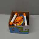 2-in-1 Musical Jump and Toss Ring Game Toy, Indoor and Outside Jump Toy for Kids Ages 4-8 and Toddler 1-3, 3-5, Christmas Boys and Girls Birthday Gift w/4 Speeds and Remote Control