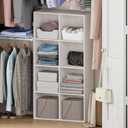 Furinno Reed 8-Cube Closet Organizers and Storage, White