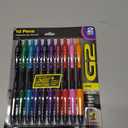 PILOT G2 Premium Refillable and Retractable Rolling Ball Gel Pens, 0.7mm Fine Point, Assorted Color Inks (New Rose Pink & Grape Inks), 10-Pack
