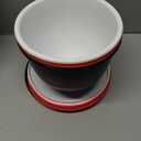 GuanQiao Silicone Bowl Liners for 5 Qt KitchenAid Mixers, 3 Liners with Lids