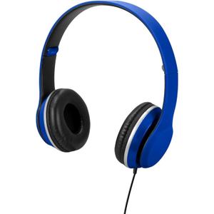 DPI iLive Stereo Headphones (IAH57) - Stereo - Blue - Wired - 32 Ohm - 20 Hz 20 kHz - Gold Plated Connector - Over-The-Head - Binaural - Circumaural - 3.90 ft Cable