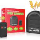 Fart Machine with Remote, Fart Machine Prank Pocket Size April Fools' Day Funny Tricky Toy, Electronic Magnetic Simulated Farting Sounds Bomb Bags Farting Machine Party Prank Toy