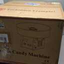 ANFIRE Commercial Professional Cotton Candy Machine 5" Spinner Head with 24" Metal Bowl and Floss Stabilizer Net