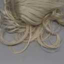 WAVELNM Kids Platinum Wig Child Blonde Wig Long Wavy Curly Wigs for Kids Girls Blond Daily Halloween Cosplay Synthetic Wigs with Hair Cap