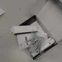 Home Security Door Lock Door Reinforcement Lock Door Locks for Kids Safety Flip Door Lock Latch Childproof Night Lock Door Security Front Door Child Safety Lock High Security Locks for Doors Inside (White)