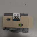 Brother Genuine P-Touch TZe White Print on Black Label Tape (TZe335), Laminated,1/2in x 26.2ft (12mm x 8m), for Select P-Touch Label Makers, Durable, Water-Resistant, Indoor/Outdoor Use