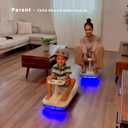 12V Ride-On Car with Cleaning Fun, 3 in 1 Gokart, Soft-Start, 5-Speed Adjustable, Detachable mop, Rechargeable Battery, 160lbs Capacity, Indoor & Outdoor for Kids Ages 3+ Gray, Small