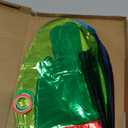 NOVWANG Christmas Light Balloons, 24Pieces 18 Inch Xmas Light Bulb Foil Balloons, Multicolor Christmas Party Decorations with 68 feet Balloon Rope