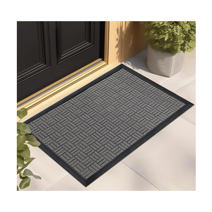 Mibao Front Door Mat, Heavy Duty Durable Welcome Mat for Outdoor Indoor, Dirt Trapper Waterproof Super Absorbent Door Mat for Entryway Outside Patio Porch, 61.5" x 36", Light Grey Mibao Front Door Mat, Heavy Duty Durable Welcome Mat for Outdoor Indoor, Dirt Trapper Waterproof Super Absorbent Door Mat for Entryway Outside Patio Porch, 61.5" x 36", Light Grey