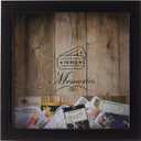 Lawrence Frames Black 10x10 Shadow Box Ticket Holder Black