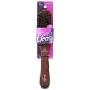 Goody Smoothing Hairbrush with Natural Boar Bristles for Frizz Control, Flyaway Control, Smooth Shiny Finish, Wooden Styling Brush for All Hair Types