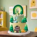 2 x Dinosaur Cake Topper Dinosaur Theme Party Supplies