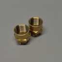 GASHER 2Pcs 1" G Thread Female × 1" NPT Thread Male Brass Pipe Fitting Adapter, G to NPT Adapter