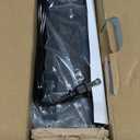 Paper Shredder Without Basket 6-Sheet Strip Cut Shredder for Home Use,Small Document Shredding Machine for Office,Shred Staple/Card,Mini Portable with Extendable Arm,Jam Proof