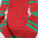 Christmas Dog Sweaters for Small Medium Large Dogs and Cats,Pet Soft Warm Holiday Outfit Girl & Boy,Pup Winter Clothes Turtleneck Double Knitting Collar for Outdoors Playing (Snowman, XL)