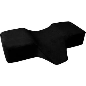 Lash Pillow for Lash Extension, Memory Foam Pillows with Extra Velvet Pillow Case, Lash Tech Supplies for Lash Extension, Ergonomic Pillow for Neck Pain, Shoulder & Back Support