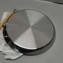 Stainless Steel Crepe Pan - 10 Inch Titanium Ceramic Nonstick Crepe Pan, Stainless Steel Pancake Pan, Non Stick Flat Skillet Tawa Dosa Tortilla Griddle Pan, Induction Compatible, PFOA&PFAS Free