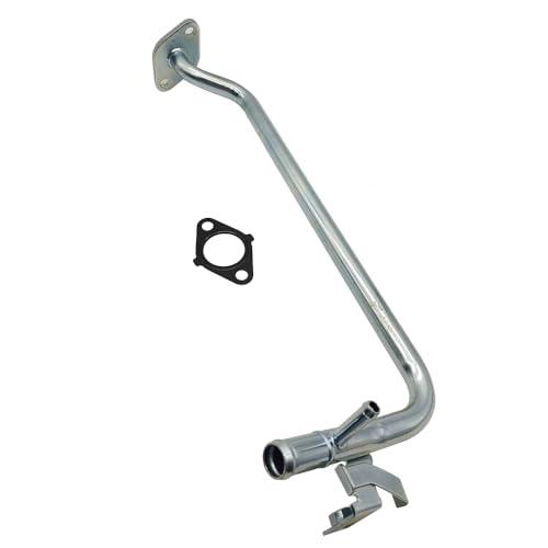 DOUQANG Water Coolant Bypass Metal Pipe With Gasket For 2005 2006 2007 2008 2009 2010 2011 2012 2013 2014 2015 2016 2017 Toyota Tacoma 16268-75111 16268-75110 2.7L L4 GAS DOHC (3pcs)