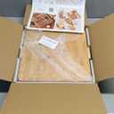 Combler Charcuterie Boards, Bamboo Charcuterie Board with Lid, Cheese Board with Buckle Locking, Sauce Grooves, Cutting Boards for Kitchen, House Warming Gifts New Home, Gifts for Women