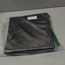 Black Foldable Storage Cubes Bins ,11 Inch Cloth Storage Cube Fabric Storage Box Cubes Organizer Baskets with Handles for Home Organizer Set of 3 (Black)