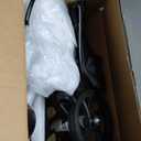 Economy Knee Scooter Steerable Knee Walker for Foot Injuries Compact Crutch Alternative with Dual Braking System (Black)