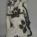 Universal Golf Cart Seat Covers for Women Men Non-Slip Golf Cart Seat Towel Blanket Golf Cart Accessories (1-Dog Paw Print)