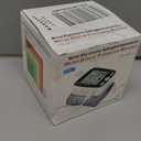 Blood Pressure Monitor Digital Wrist BP Machine Automatic BP Cuff (5.3 to 7.7 in) with 2 Users 180 Memory Voice Large LCD Display Adjustable Cuff USB Charging Carrying Case, Black