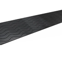 MINUSE Non-Slip Wheelchair Ramp,Portable Threshold Ramp for Indoor or Outdoor,Bathroom,Doorways,Supermarkets Entrance,Garage Entrance，PP Plastic Material (Color : Black, Size : 39x7x3.1in)