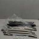 Direct Store Parts Kit DG240 Replacement for Charbroil 463248208,463268107,466248208 Gas Grill Burners,CrossoverTubes,Heat Plates (Stainless Steel Burner + Porcelain Steel Heat Plate)