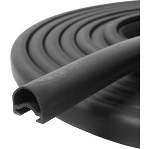 RV Slide Out Seal 1 * 15/16 Inch * 35' D-Seal Wiper Weather Stripping 018-312-EKD Replacement for RV Camper Slideout System Black Rubber