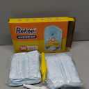 30 Count Duster Refill for Swiffer Duster with 1 Handle, One-Sided Disposable Dusters Refills with 4X Microfibers, Unscented Dusters for Cleaning Home, Furniture, Blinds & Vent