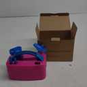 Balloon Pump Electric, Portable Automatic Dual Nozzle Inflator 110V 600W with Tying Tools for Birthday Gender Reveal Baby Shower Balloons Party Decorations (Rose Red)