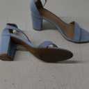 DREAM PAIRS Women's Chunk Low Heel Pump Sandals 7