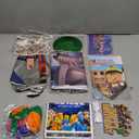 30Pcs Video Game Birthday Party Decorations, Party Supplies for Boys Girls, Video Game Themed Party Supplies for Gamer Fans Balloons Banner Cupcake Toppers Cake Topper