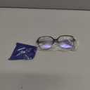 miyya Blue Light Blocking Glasses for Women, Blue Light Glasses for Women Oversized Fashion Glasses (Violet Indigo)