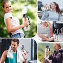 UTEBIT Fruit Infuser Water Bottle - 68 OZ Leakproof Plastic Infusion Bottle With Straw for Gym, Camping, Travel, Outdoor