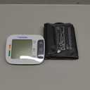 Blood Pressure Monitor for Home Use, Large Upper Arm Blood Pressure Cuff with Backlight & Talking (Voice Broadcast), Automatic Digital BP Machine for Seniors, Heart Rate Monitor & Storage Bag (White)