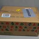 9FT Pre-Decorated Christmas Garland with Lights, Battery Operated Outdoor Christmas Garland for Mantel, 180 Multi Tips & Pine Needles, Time Functional Christmas Decorations for Table (Gold)