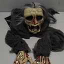 JOYIN Halloween Zombie Decoration Outdoor, Groundbreaker Halloween Outside Decor, Scary Zombies Props with Glowing Eyes and Sound for Graveyard Haunted House Lawn Yard Garden Decoration