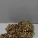 REECHO Curly Hair Extensions - 4PCS 14" GoGo Curly Clip in Hair Extensions 100% Super Protein Hairpieces with Invisible Lace Weft Silky Soft Natural Look for Women - Honey Blonde with Highlights