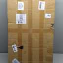 32" x 16" Vinyl Basement Sliding Window,Removable Flange,White