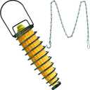 Geiserailie Squirrel Feeder Corn Cob Holder with 35 Inches Extension Chain for Squirrel Bird and Other Backyard Feeding Supplies(1 Pcs)