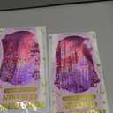 2 Pack Glitter Pink Backdrop, 3.28 FT x 7.05 FT Birthday Party Decorations, Laser Pink Fringe Curtains Foil Streamer Tinsel, Pink Curtains Photo Backdrop Happy Birthday Valentines Day Backdrop