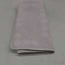 Deluxe Bathtub Mat Non Slip, Soft Foam Bath Mats for Bathroom Tub, Bathtub Mat with Drain Holes, Suction Cups- 36 X 17 - White