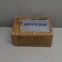 ELAORY 6 Pack 8Oz Glass Jars with Lids, Amber Glass Jars with Lids, Small Glass Jars for Canning, Food Storage, Spices, Liquids, Herbs, Homemade Cosmetics, Leak Proof & Dishwasher Safe Candles Jars