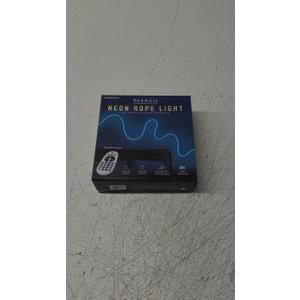 Merkury RoomGlo 10ft Neon Rope Light 16 color Flexible LED Lighting w/ Remote